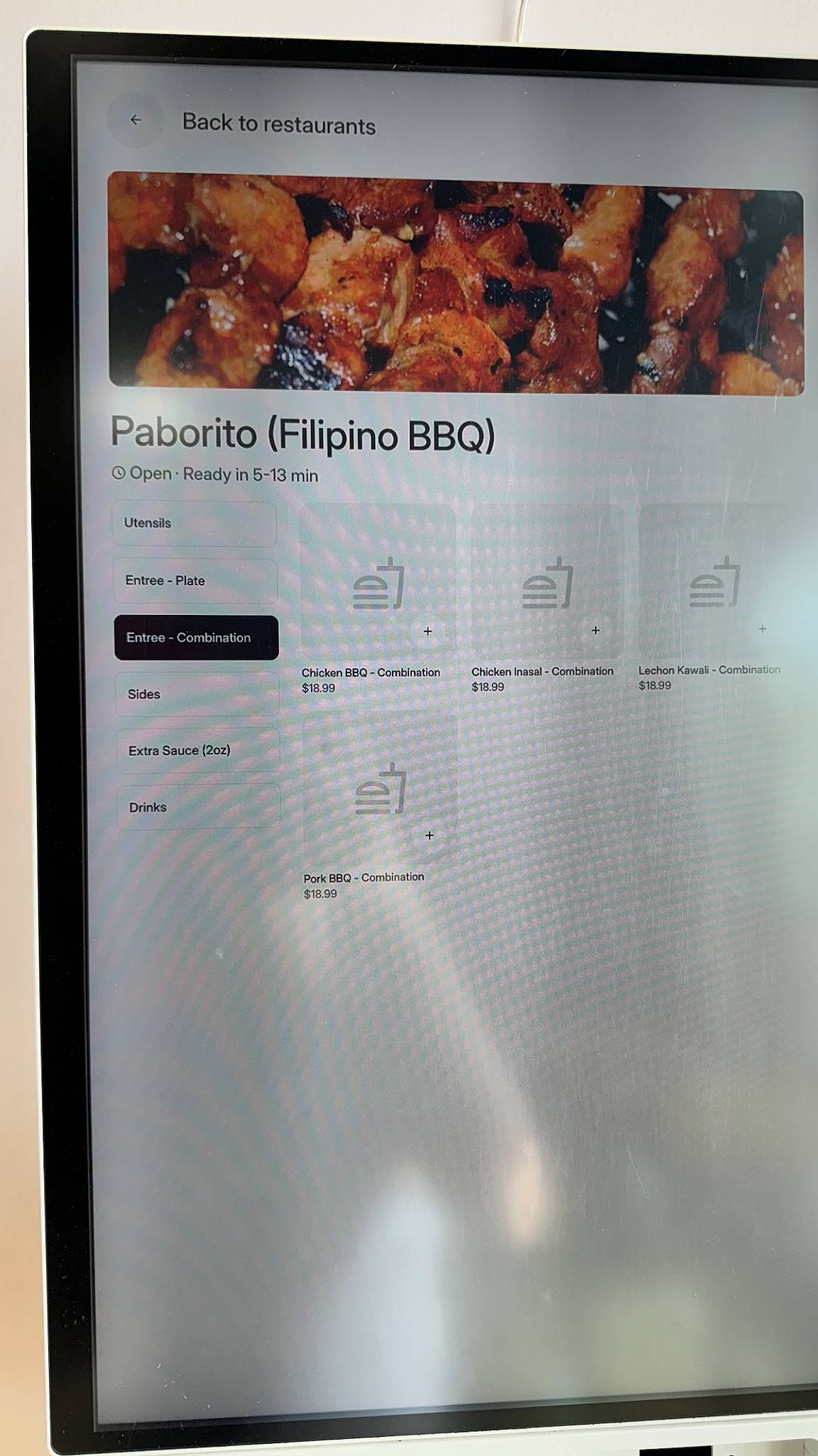 Vallejo Food Pickup меню