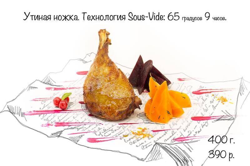 о ресторане меню