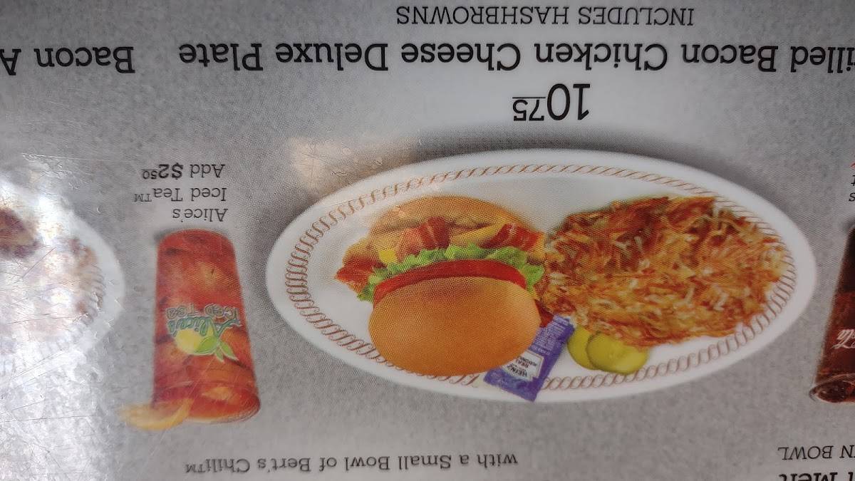 Waffle House меню