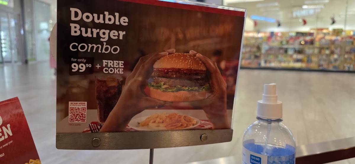 Wimpy Secunda Mall меню