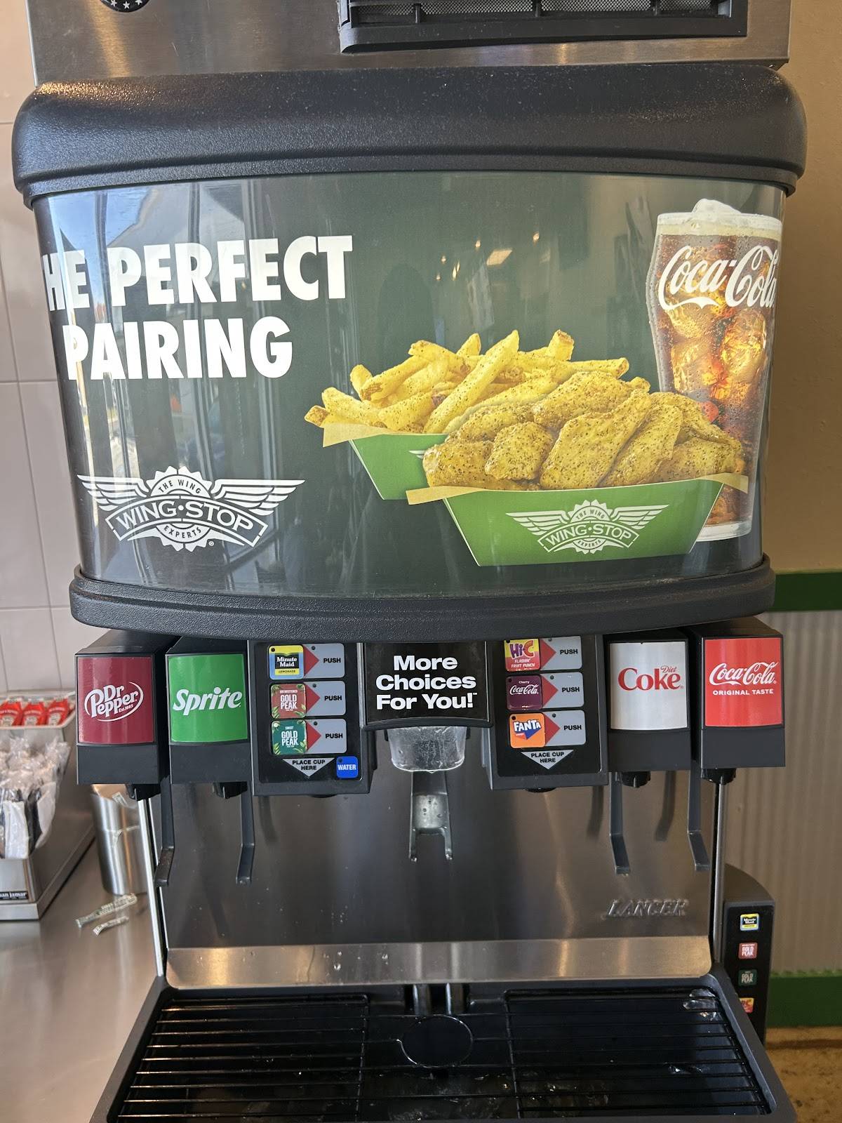 Wingstop меню