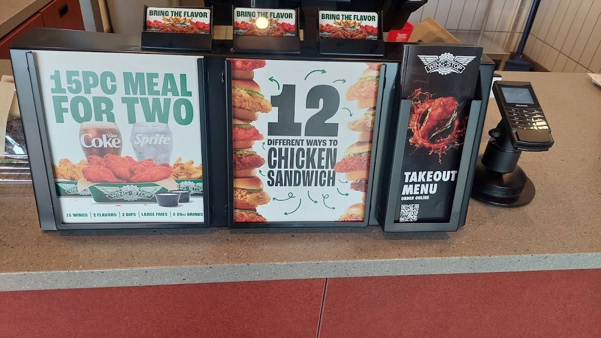 Wingstop меню