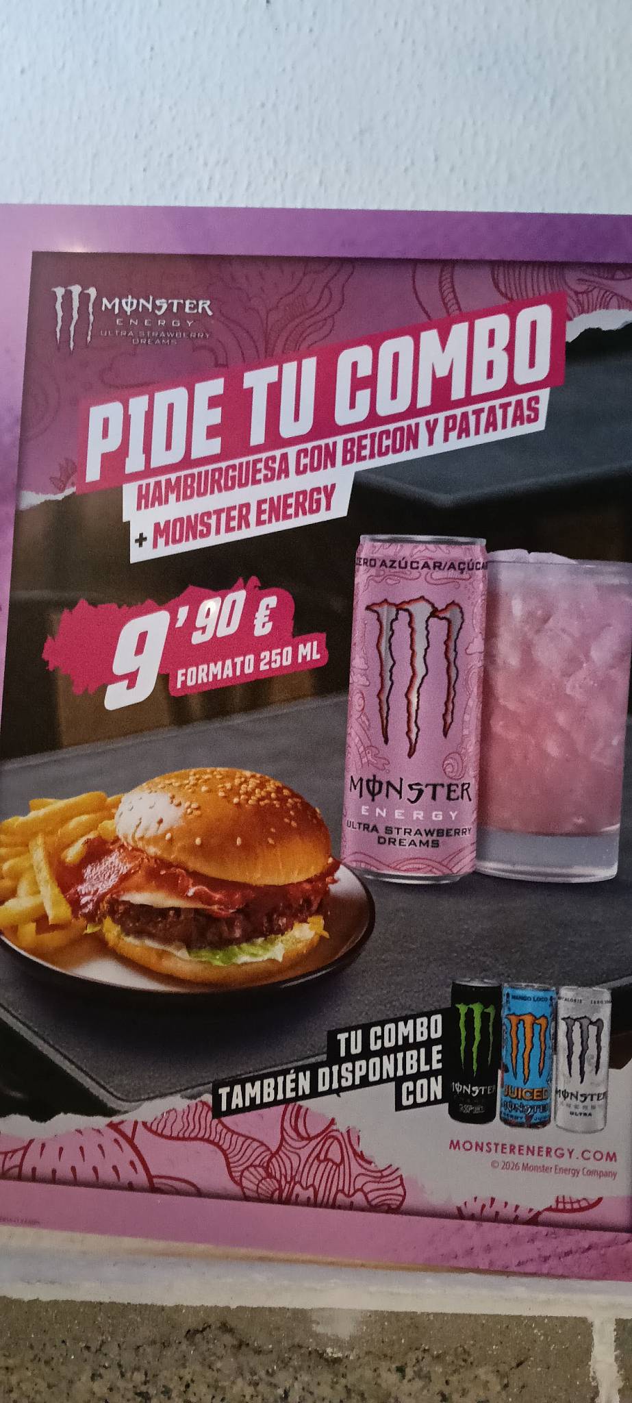 ZAMPA BURGUER меню