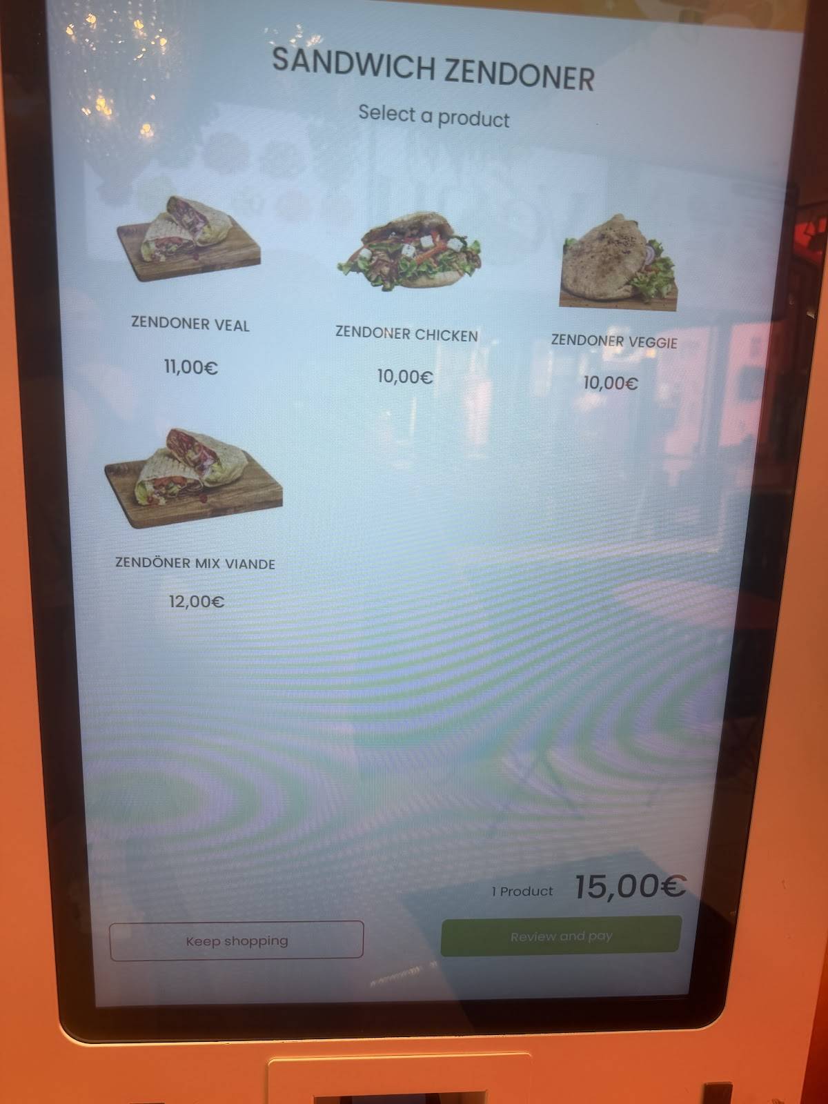 ZENDONER меню