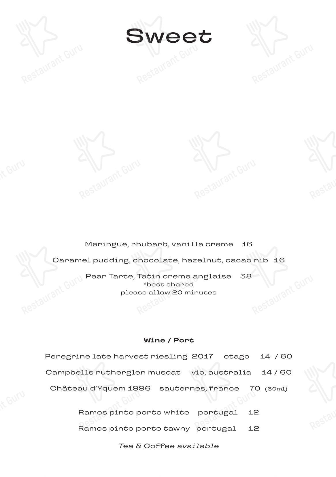 duo в Окленде - Крафт меню