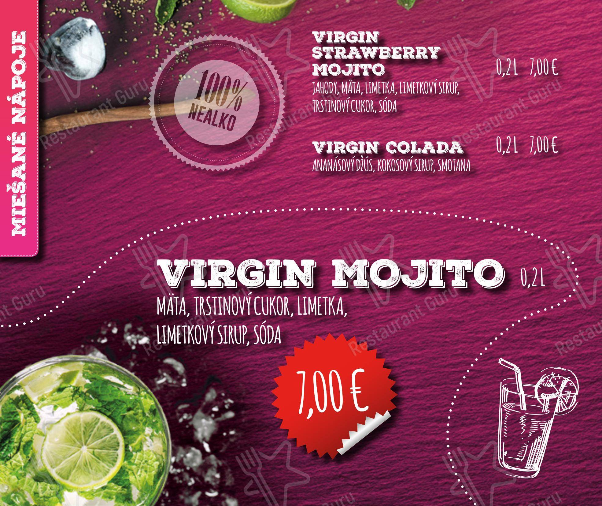 Andiamo в Праге - Boronia Catering Menu Pack