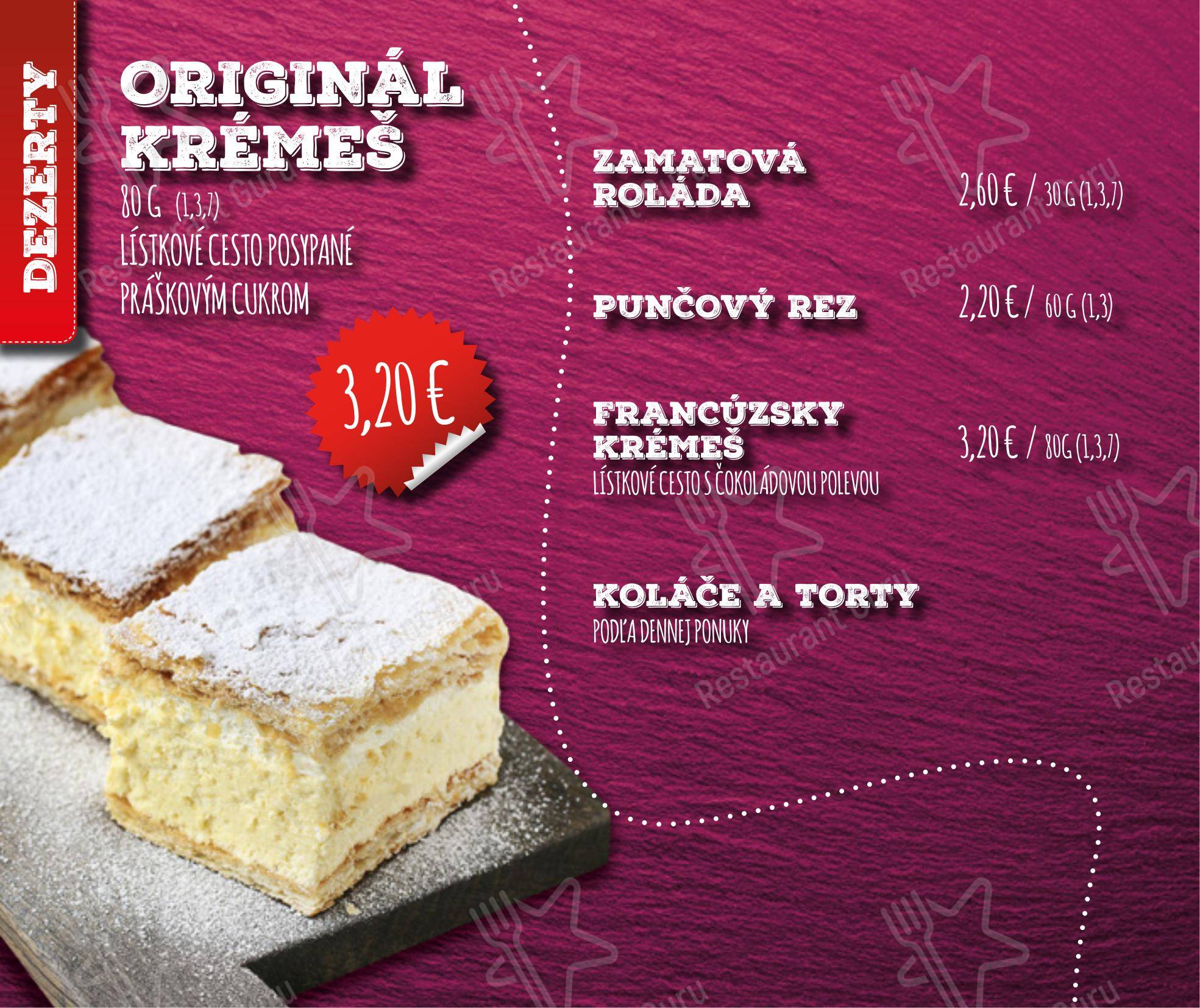 Boronia Catering Menu Pack ресторана Andiamo в Праге