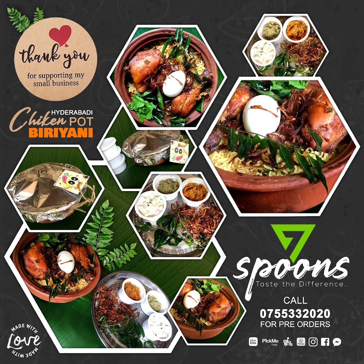 7Spoons меню