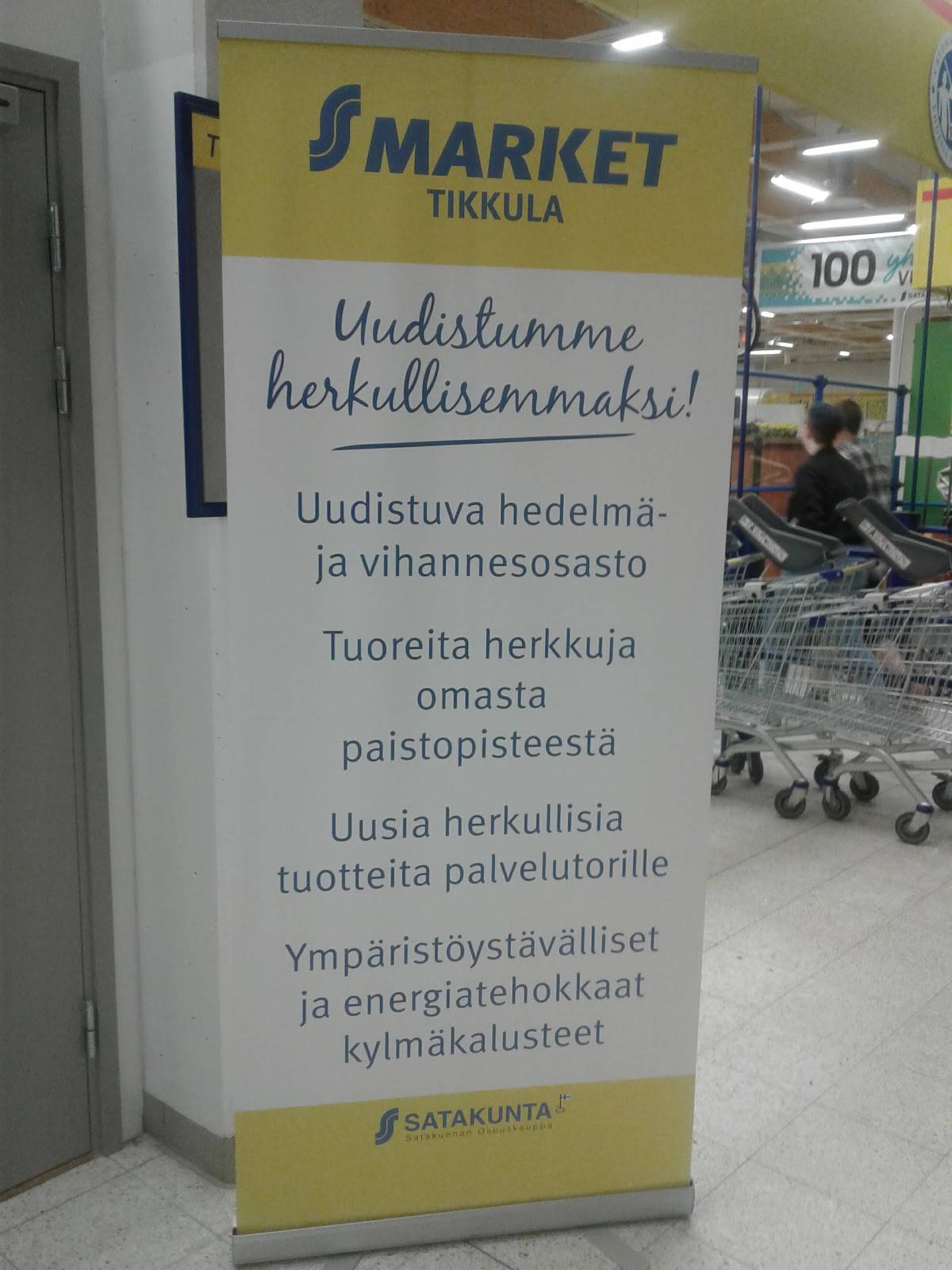 ABC Tikkula Pori меню