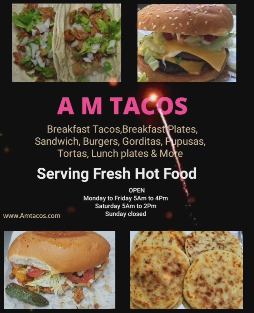 AM TACOS меню