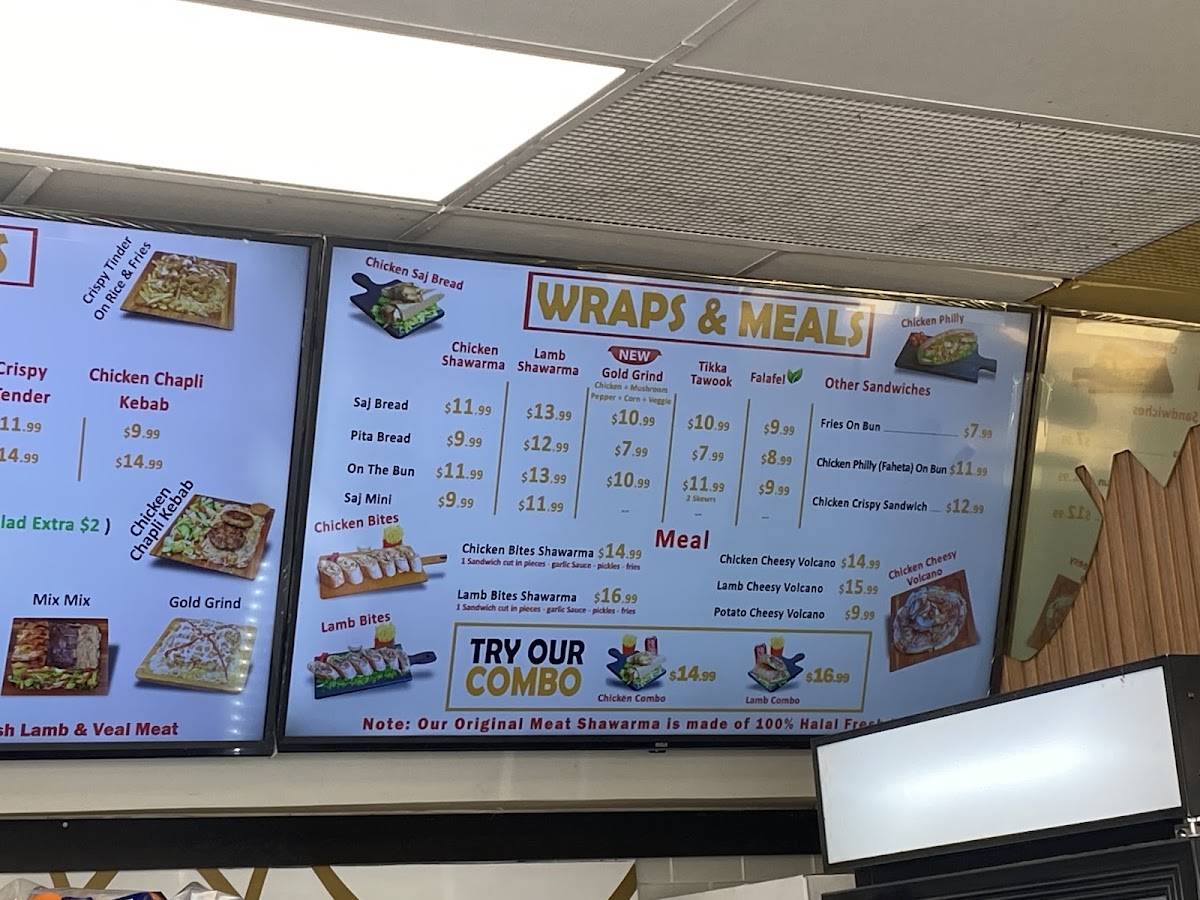 Albash Shawarma Hamilton меню