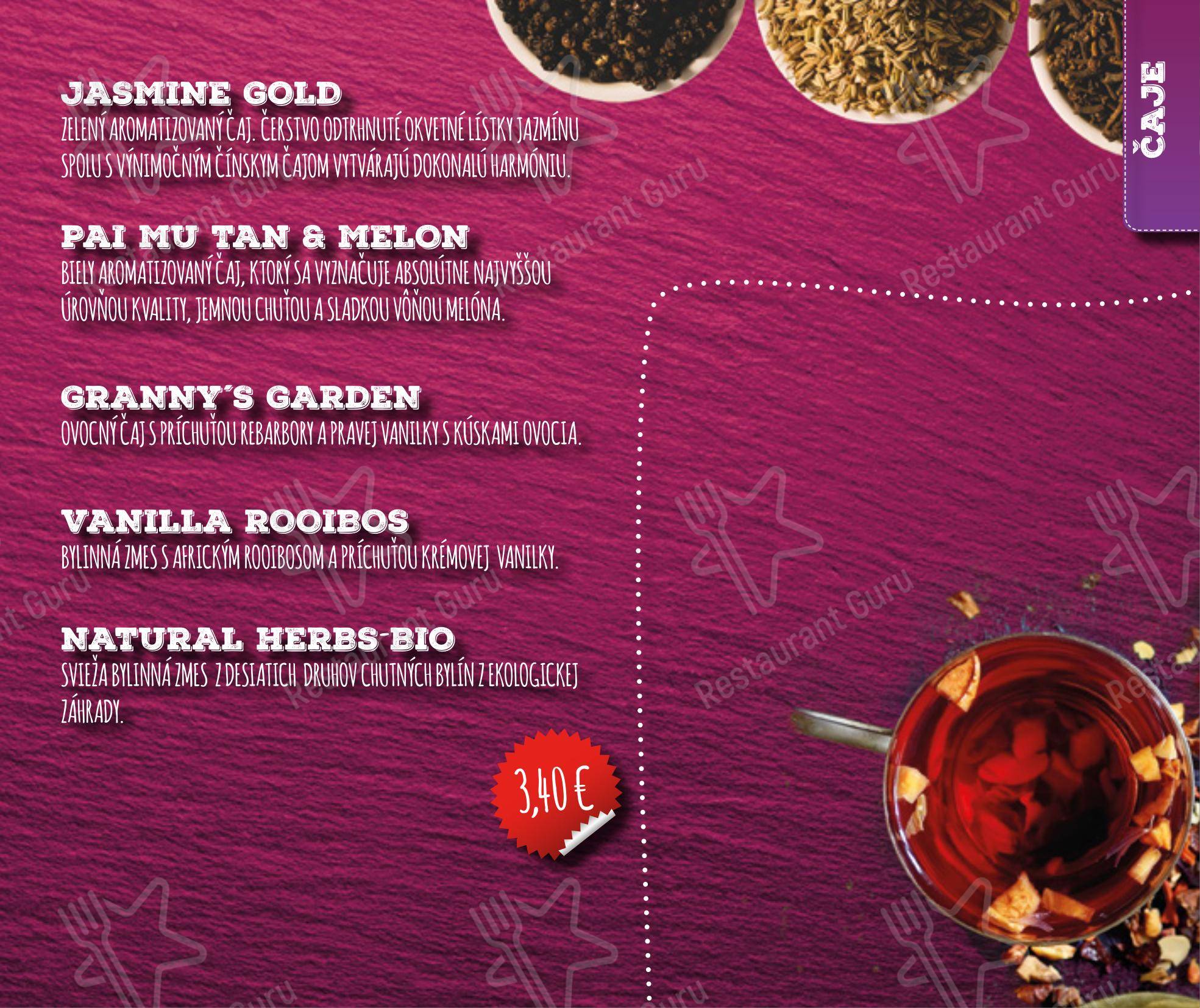 Boronia Catering Menu Pack ресторана Andiamo