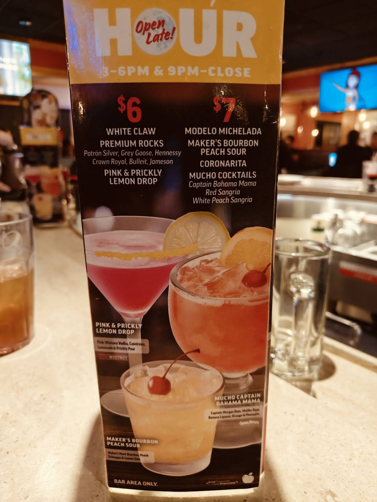 Applebee's Grill + Bar меню
