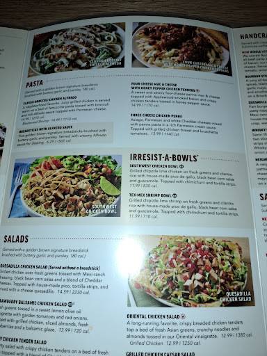 Applebee's Grill + Bar меню