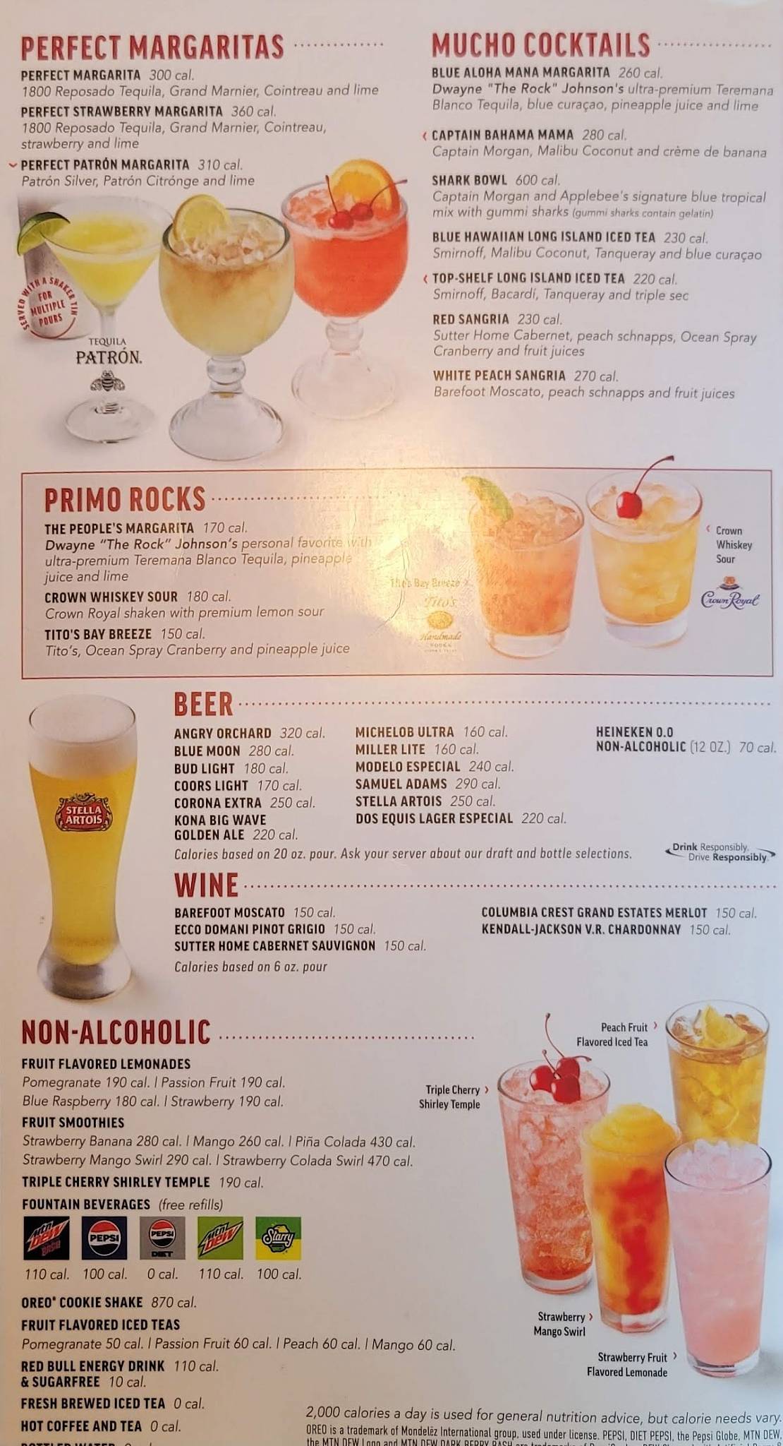 Applebee's Grill + Bar меню