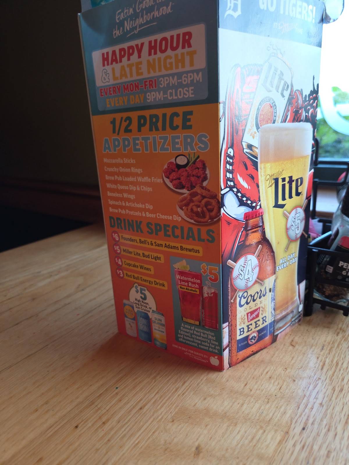 Applebee's Grill + Bar меню