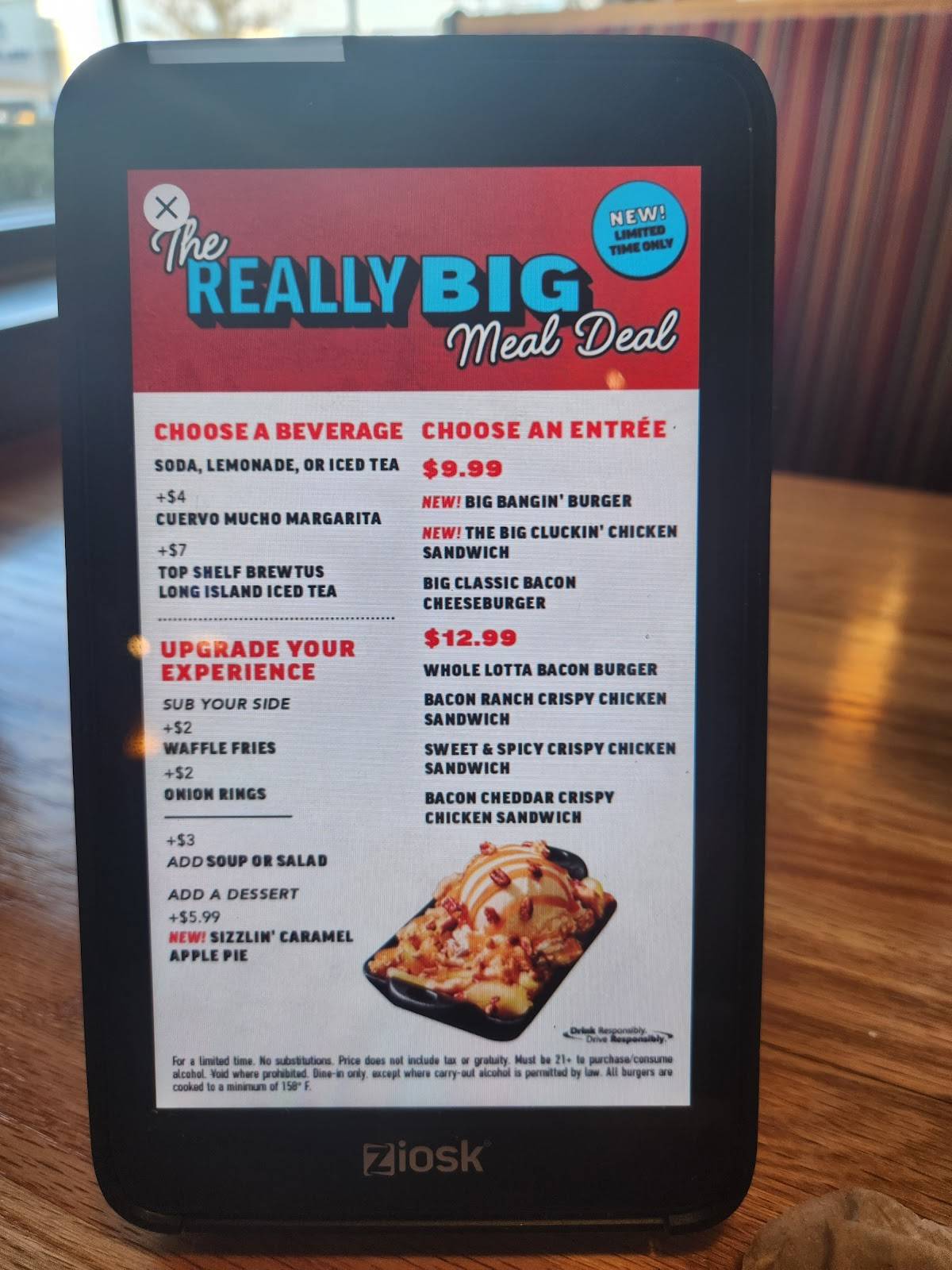 Applebee's Grill + Bar меню