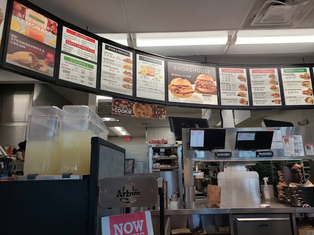Arby's меню