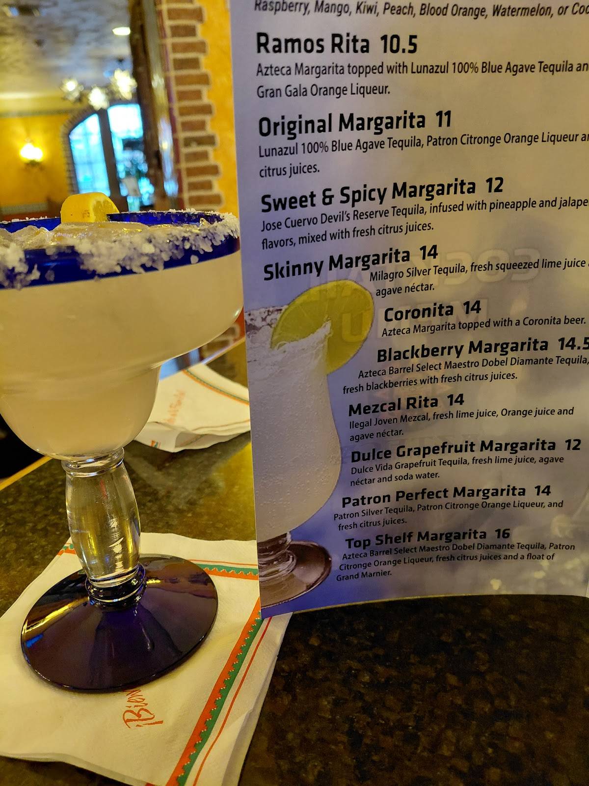 Azteca Mexican Restaurant меню