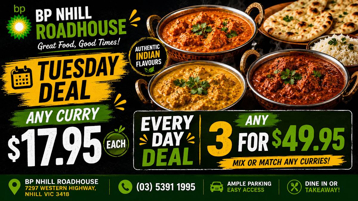 BP Nhill Road House меню