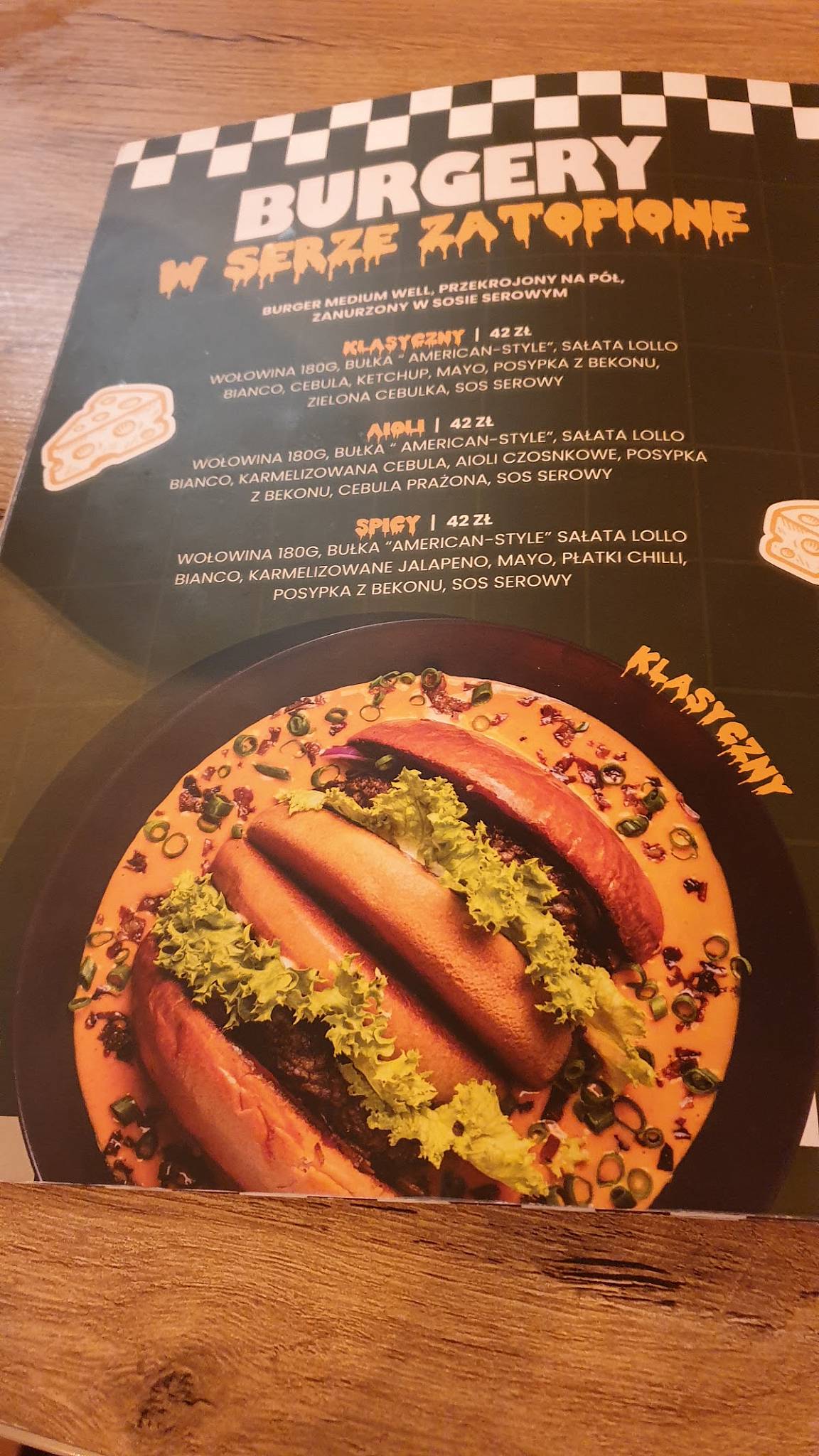 BURGER SHOP restobar меню