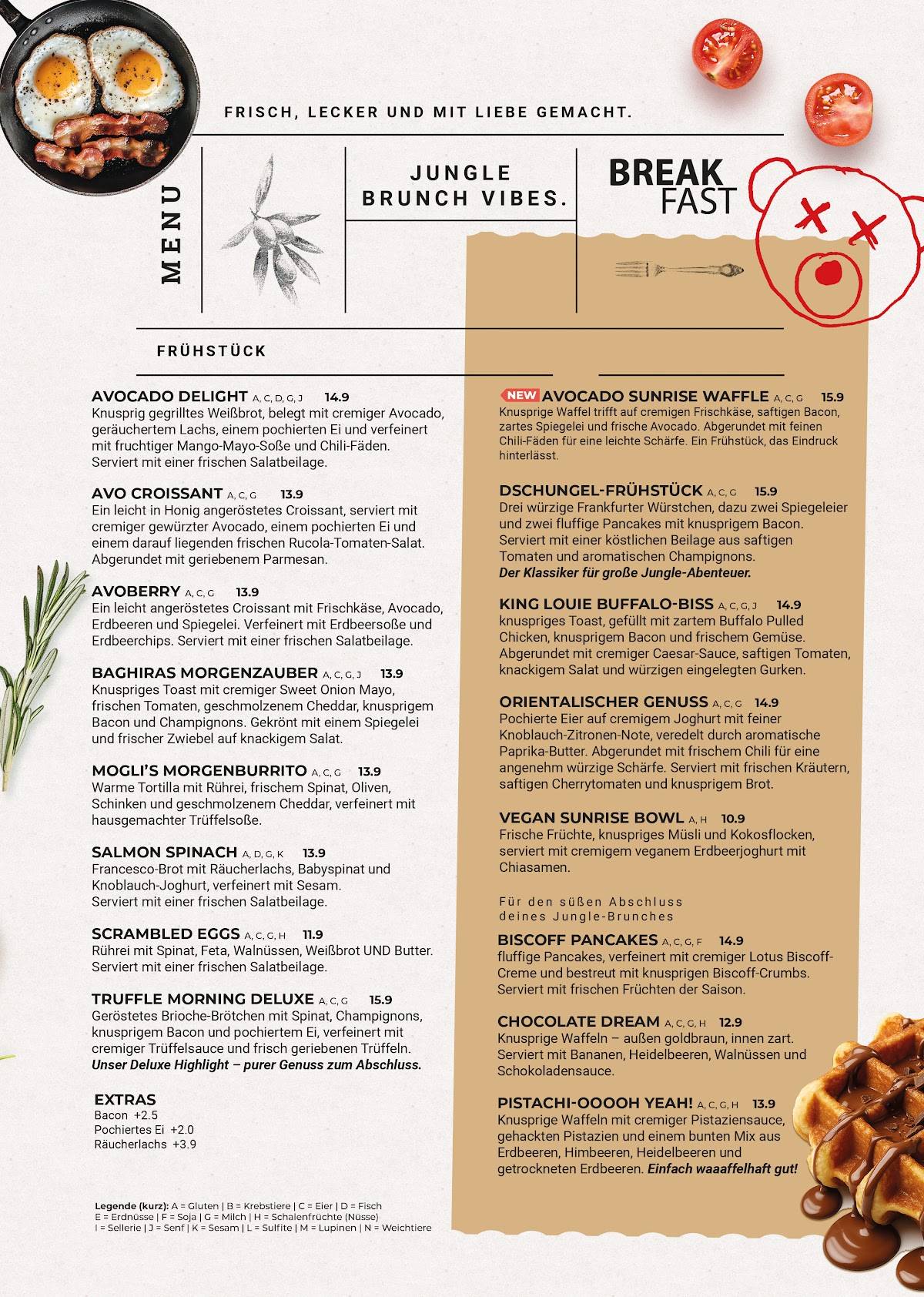 Balū • Breakfast & Brunch меню