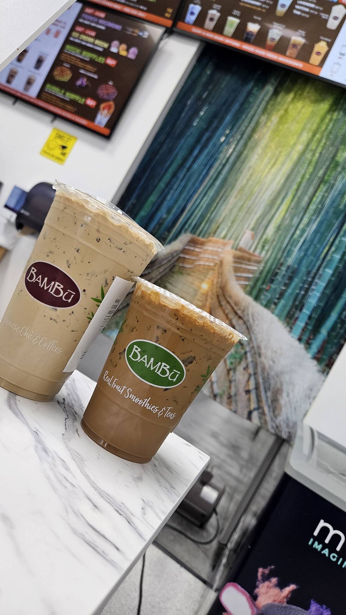 Bambu Dessert Drinks меню