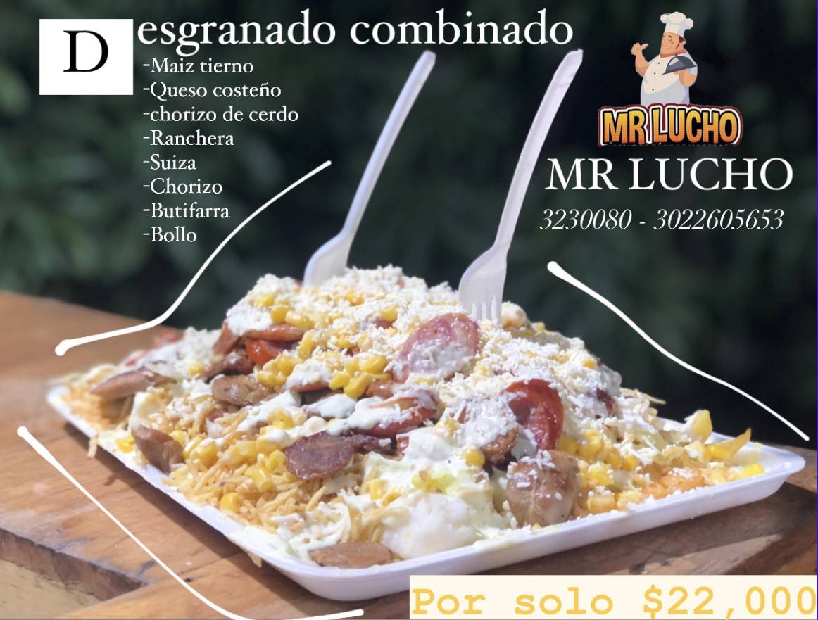 Comidas Rápidas y Asados Mr. Lucho меню