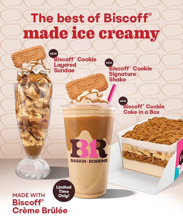 Baskin-Robbins меню