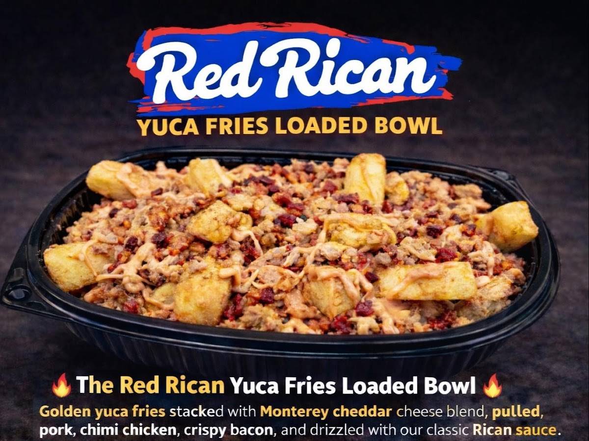 Red Rican меню