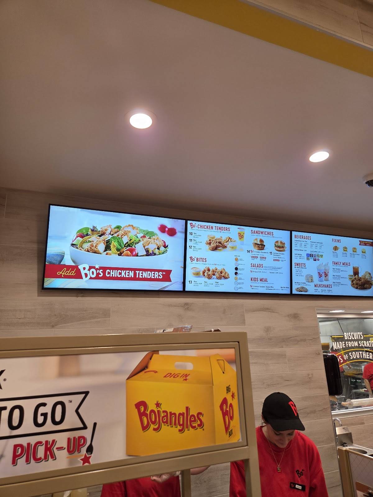 Bojangles меню
