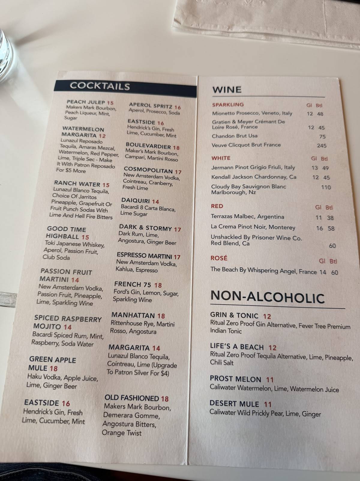 Gordon Ramsay Burger - Boston меню