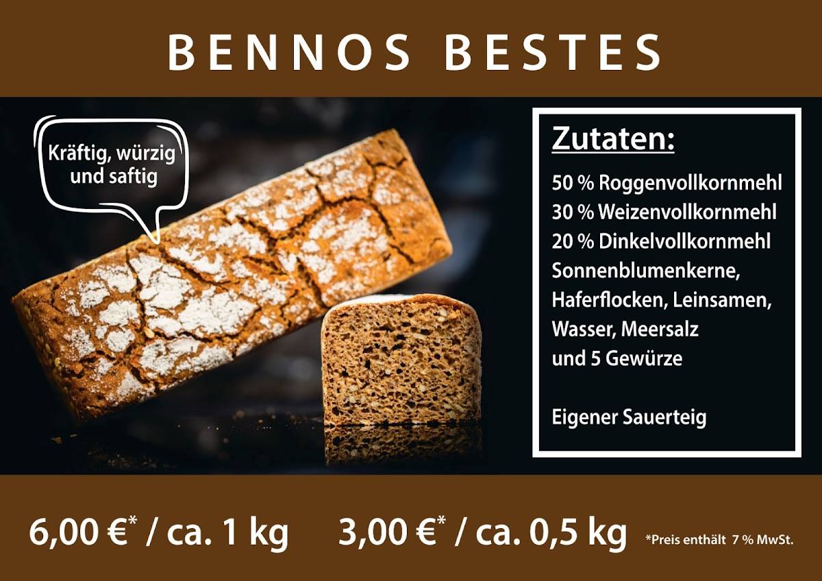 Brotkorb Rheinfelden меню