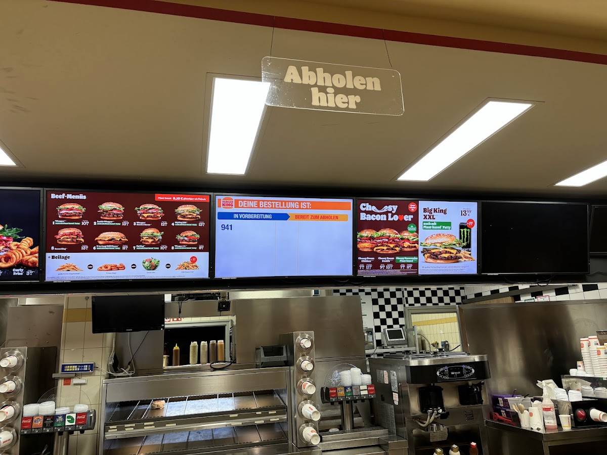 Burger King Geiselwind меню