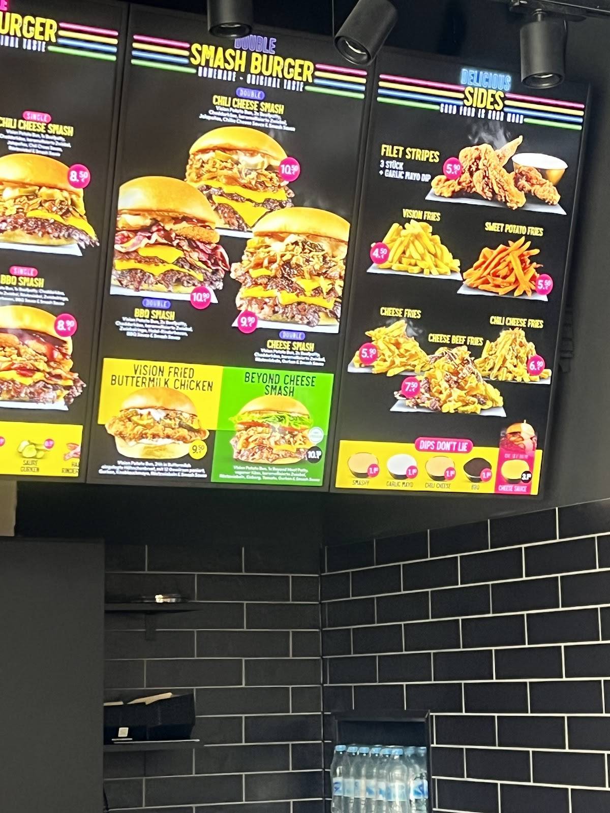Burger Vision Smashburger меню