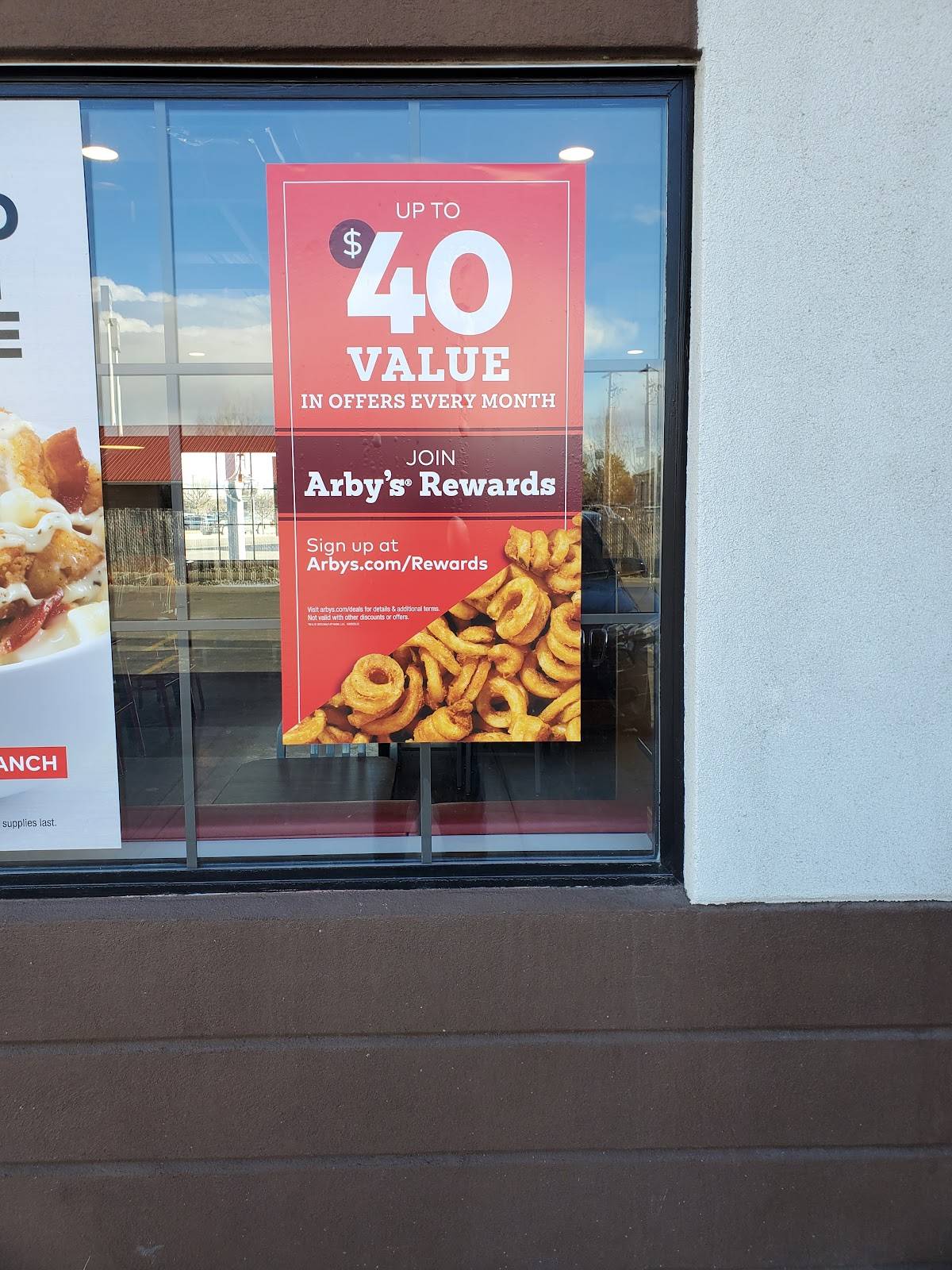 Arby's меню