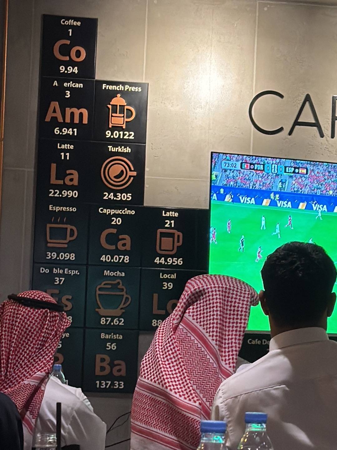 Caf Lab i Olaya меню