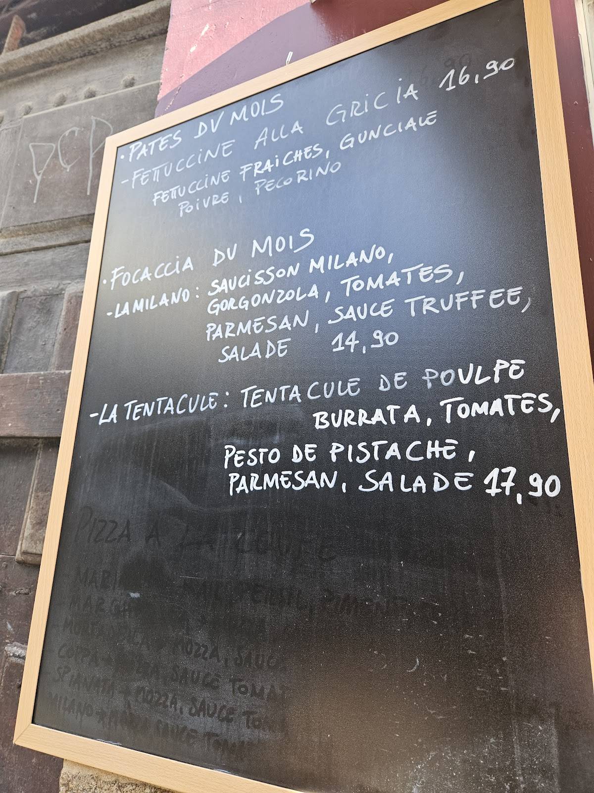 CARBÒ меню