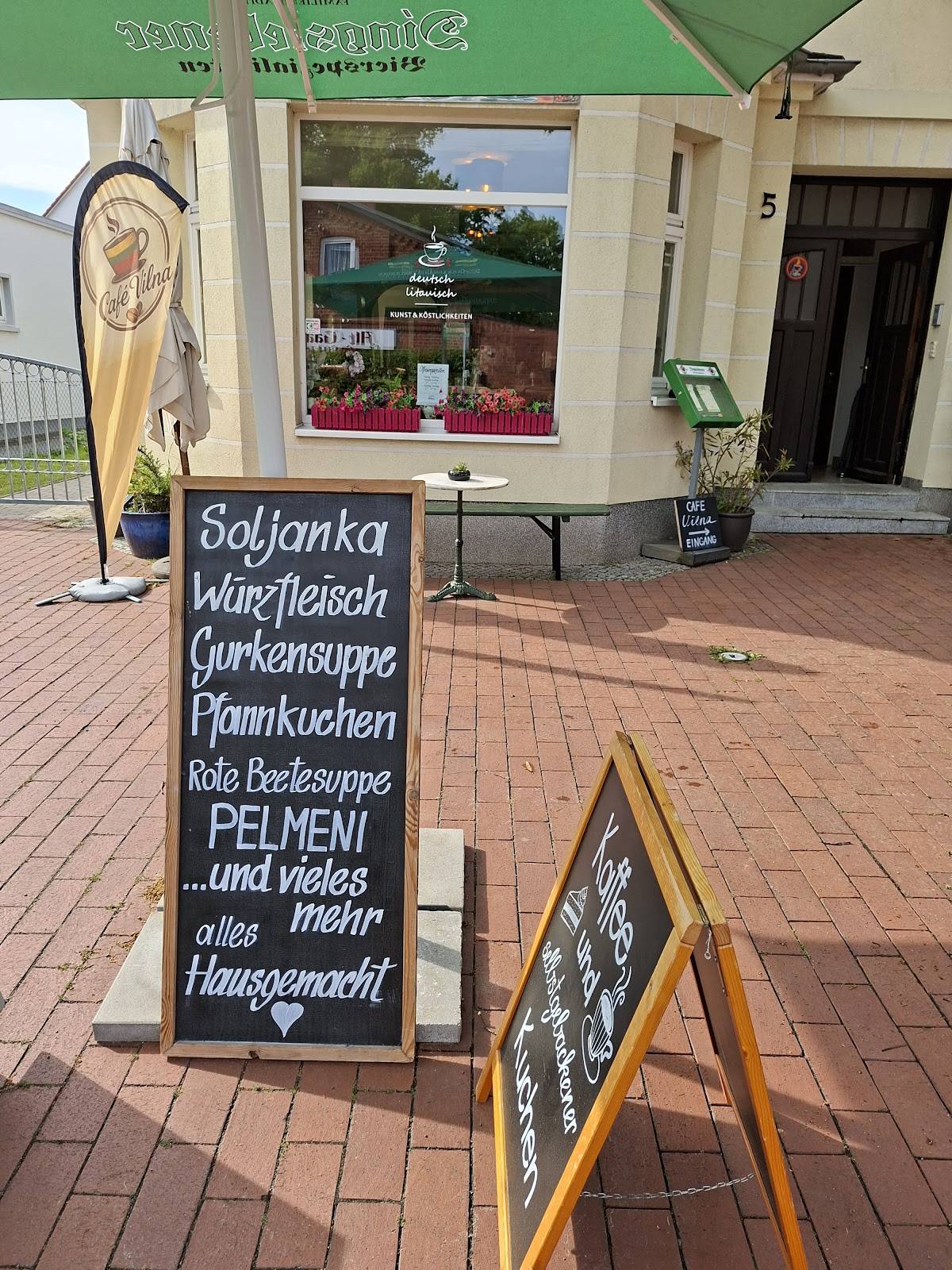 Café Vilna меню