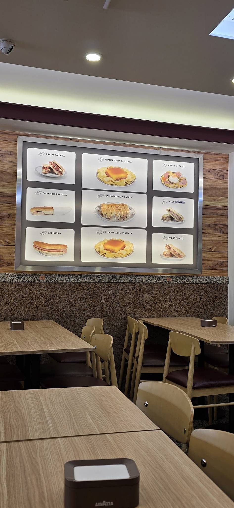 Café Costa меню