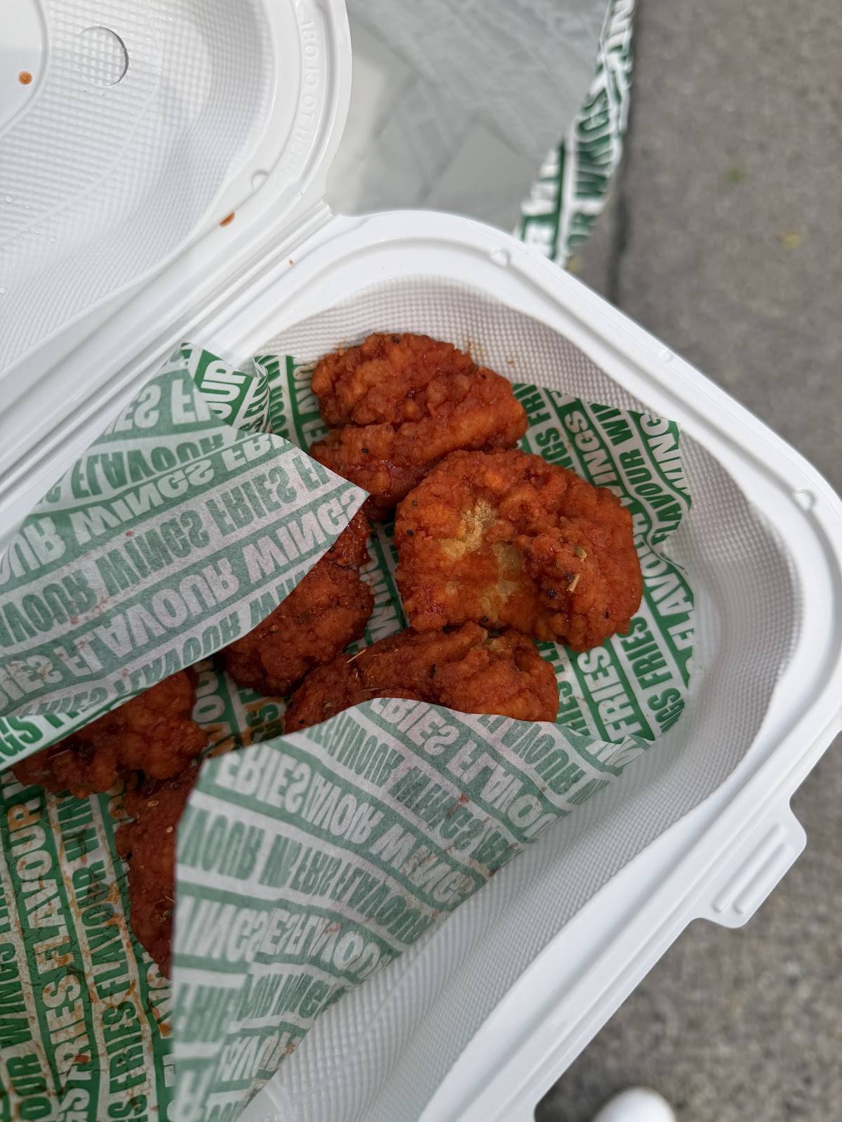 Wingstop меню