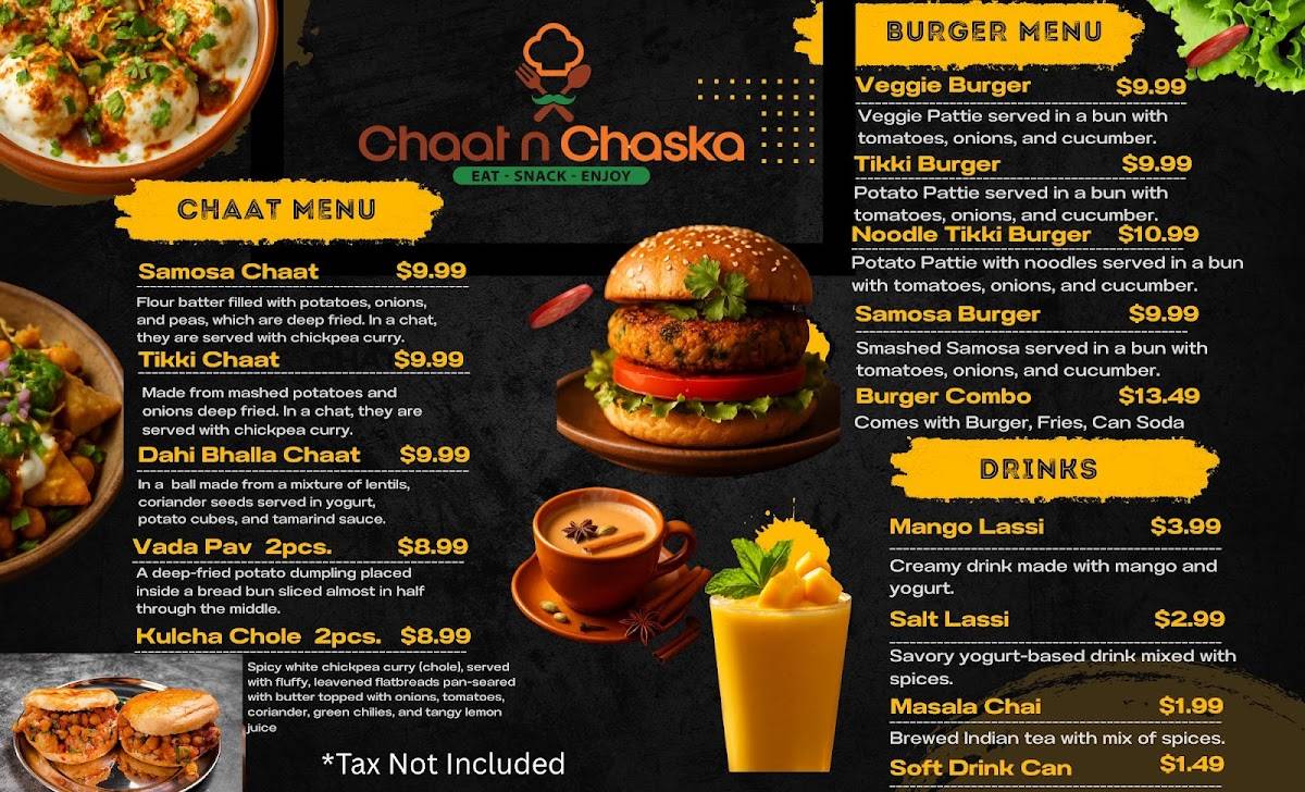 Chaat N Chaska меню