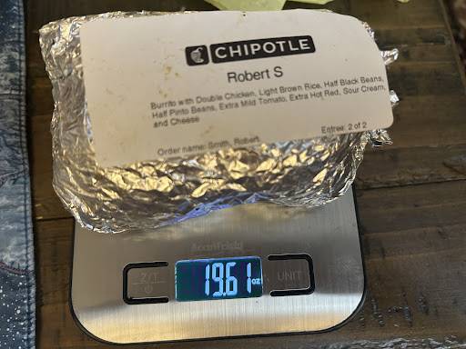 Chipotle Mexican Grill меню