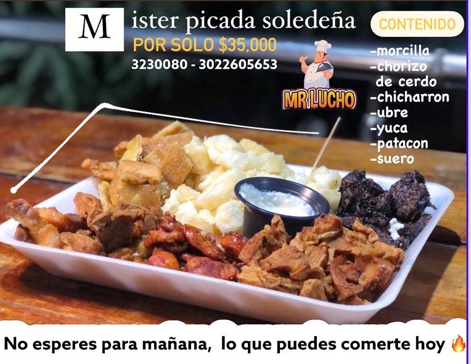 Comidas Rápidas y Asados Mr. Lucho меню