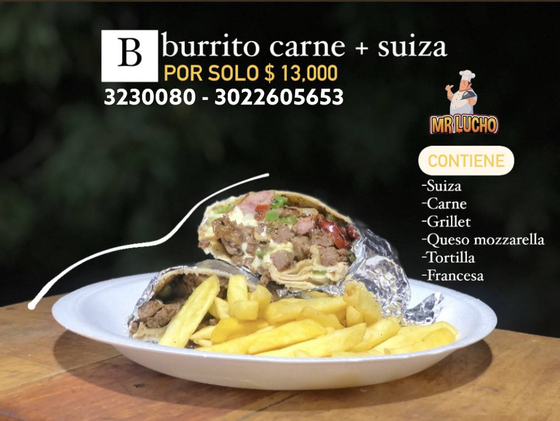 Comidas Rápidas y Asados Mr. Lucho меню