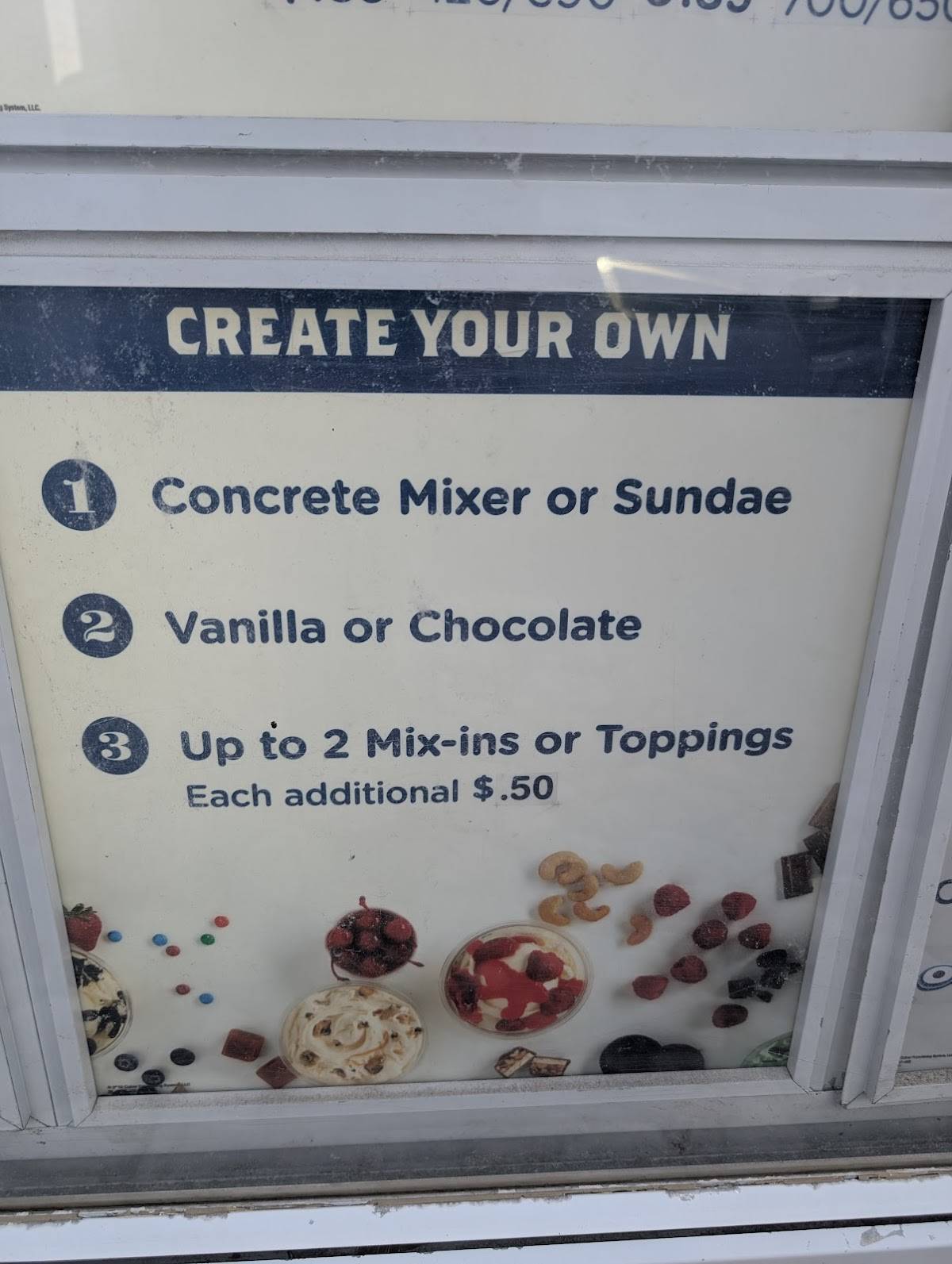 Culver’s меню