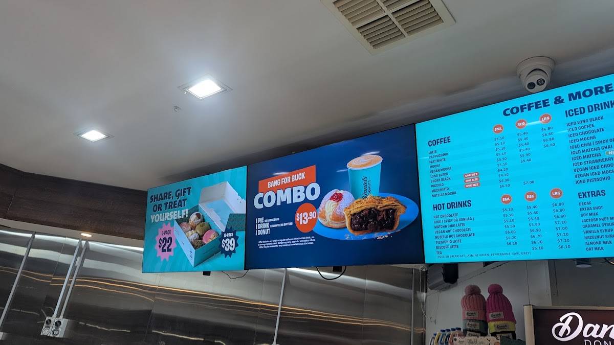 Daniel's Donuts Springvale меню