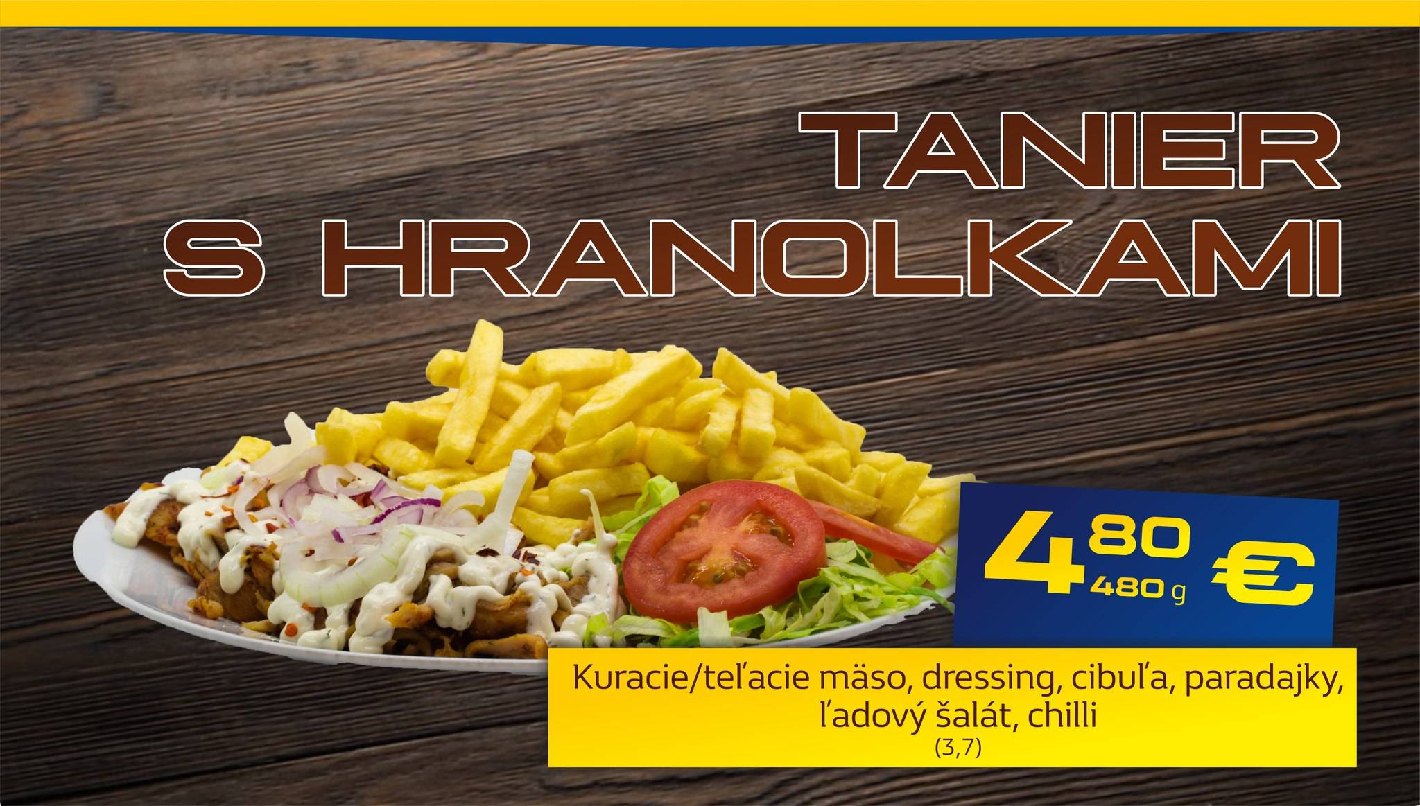 Deaf Kebab Rožňava меню