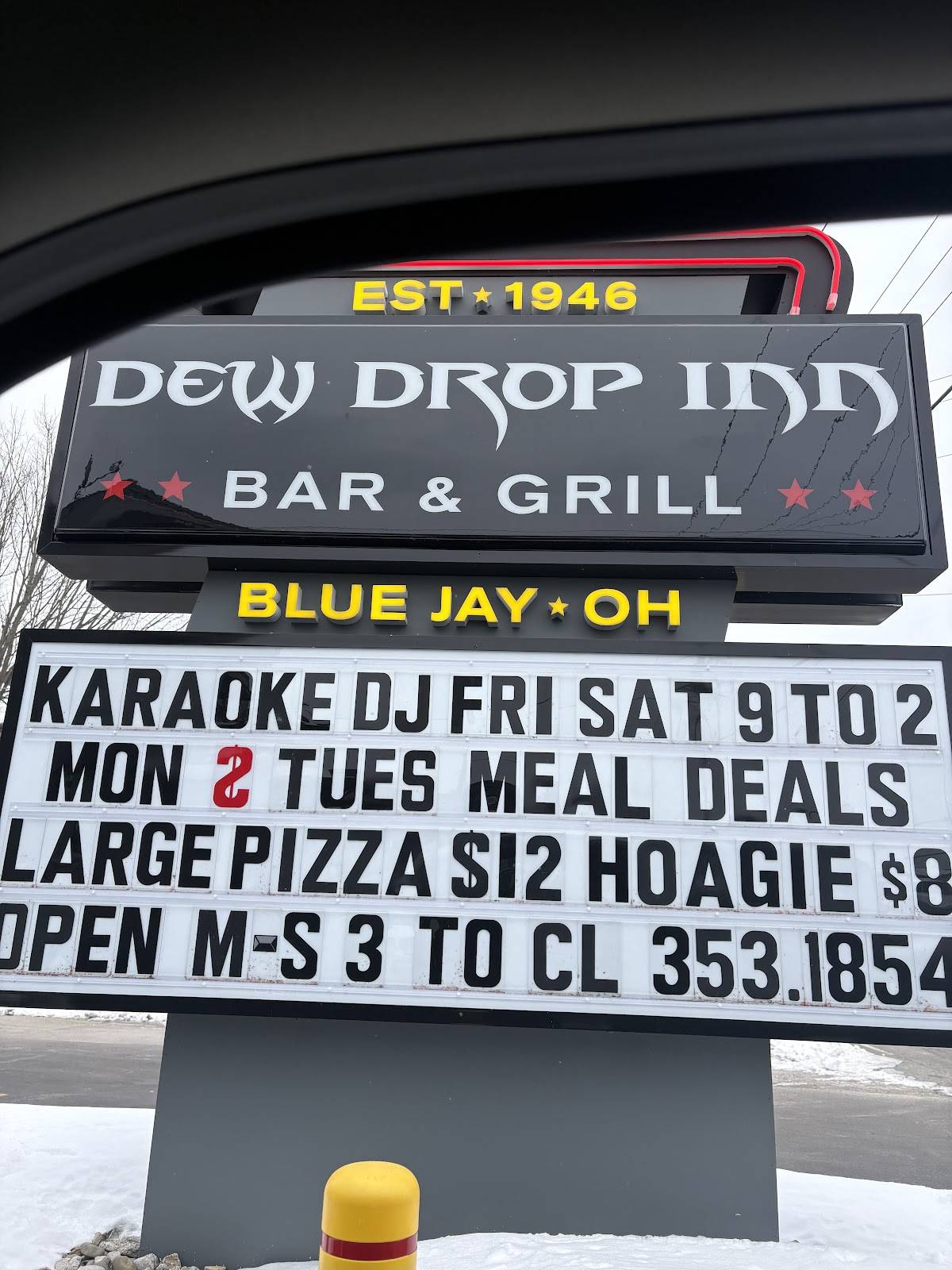 Dew Drop Inn меню