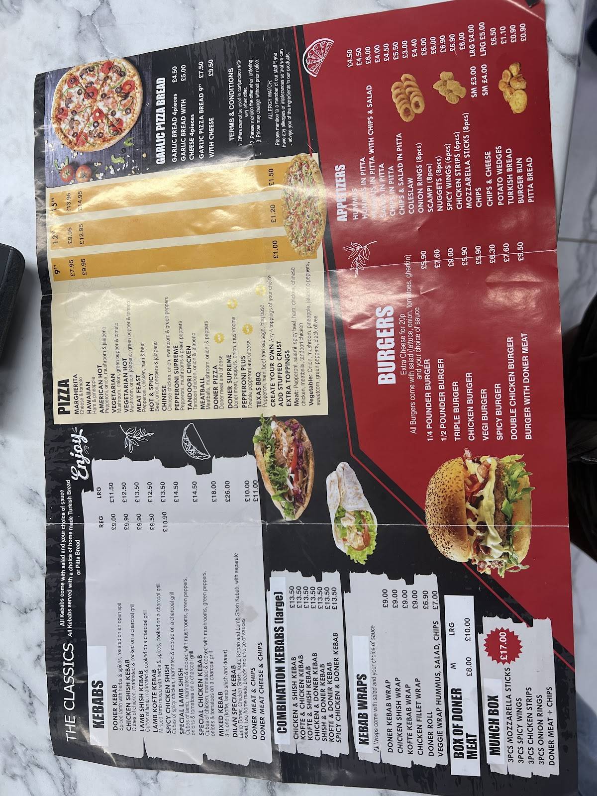 Dilan Kebab House меню